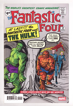 Fantastic Four No. 12 Facsimile Edition   [nn]  High Grade   (2026)