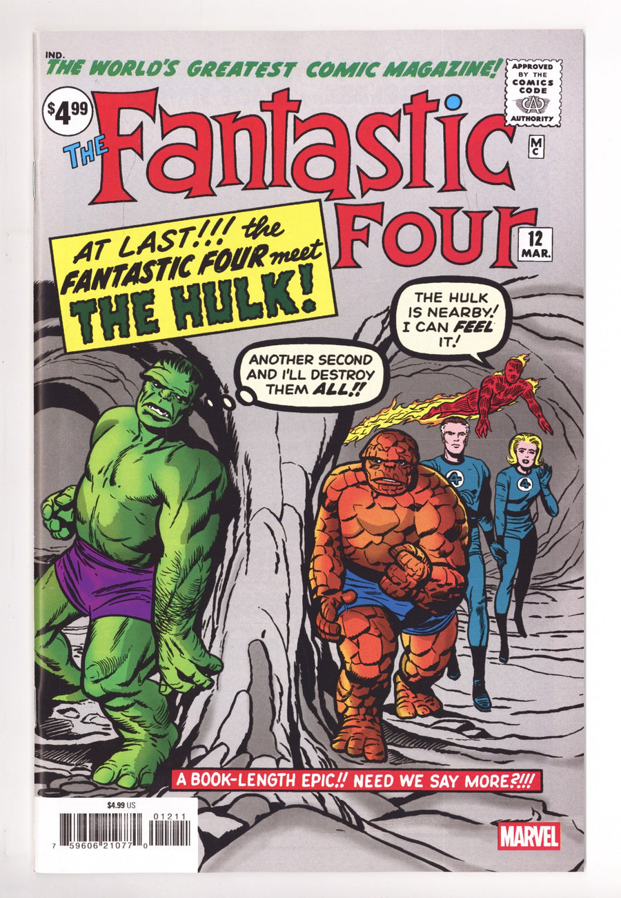Fantastic Four No. 12 Facsimile Edition   [nn]  High Grade   (2026)        