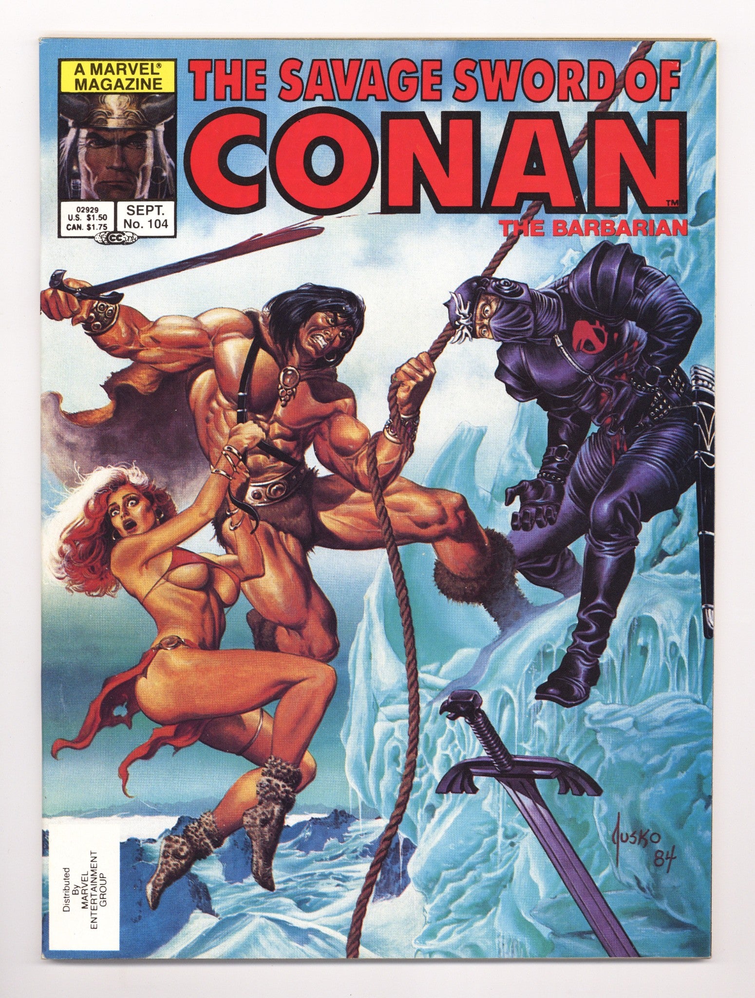 The Savage Sword of Conan Vol 1 103 Mid Grade (1984) 