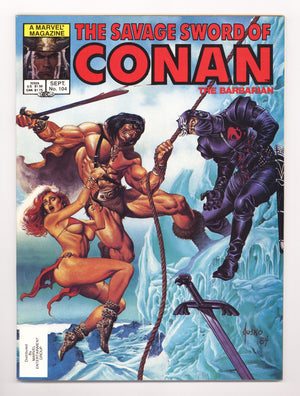 The Savage Sword of Conan Vol 1 103 Mid Grade (1984)