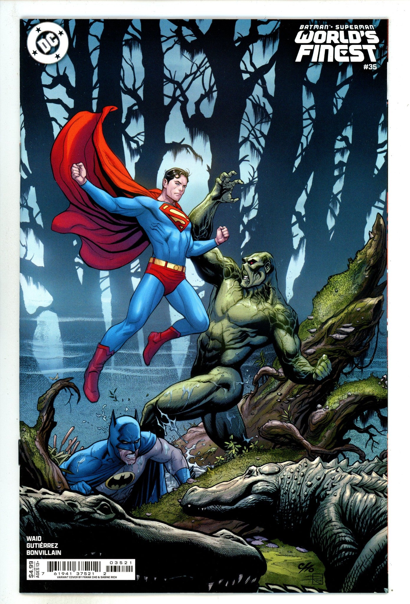 Batman Superman Worlds Finest 35 Cho Variant (2025)