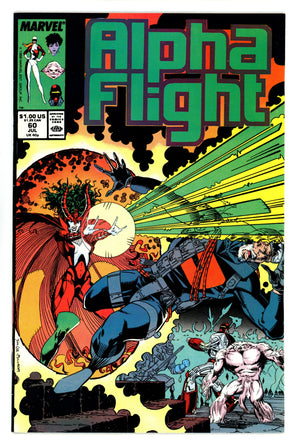 Alpha Flight Vol 1 60 Mid Grade (1988)