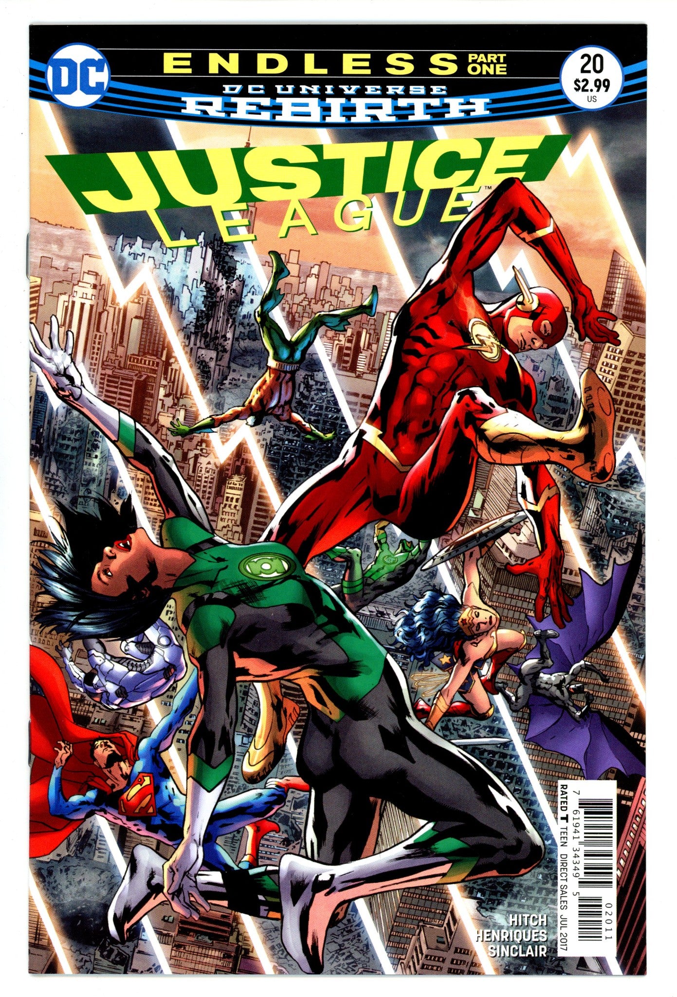 Justice League Vol 2 20 High Grade (2017) 