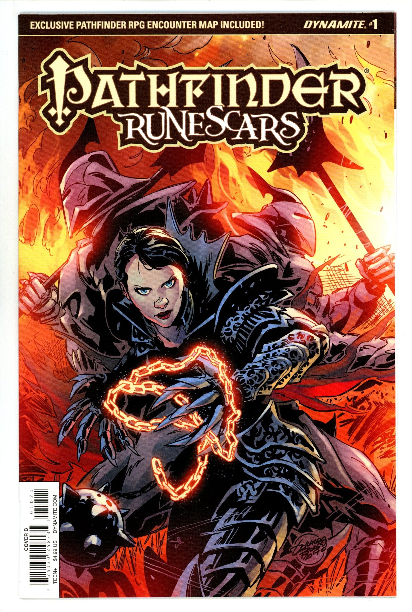 Pathfinder: Runescars 1 High Grade (2017) Borges Variant 