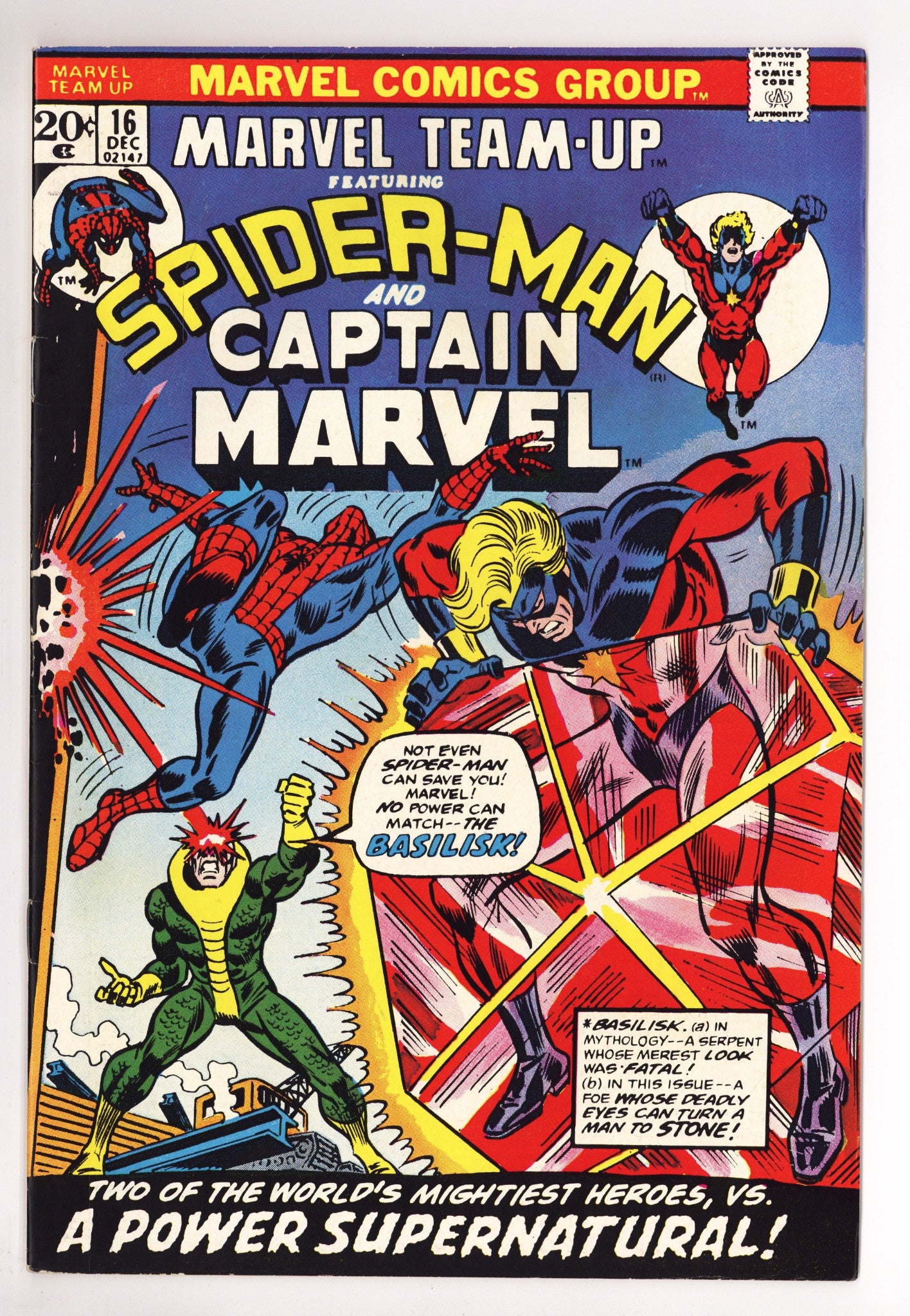 Marvel Team-Up Vol 1 16 VF- (7.5) (1973) 