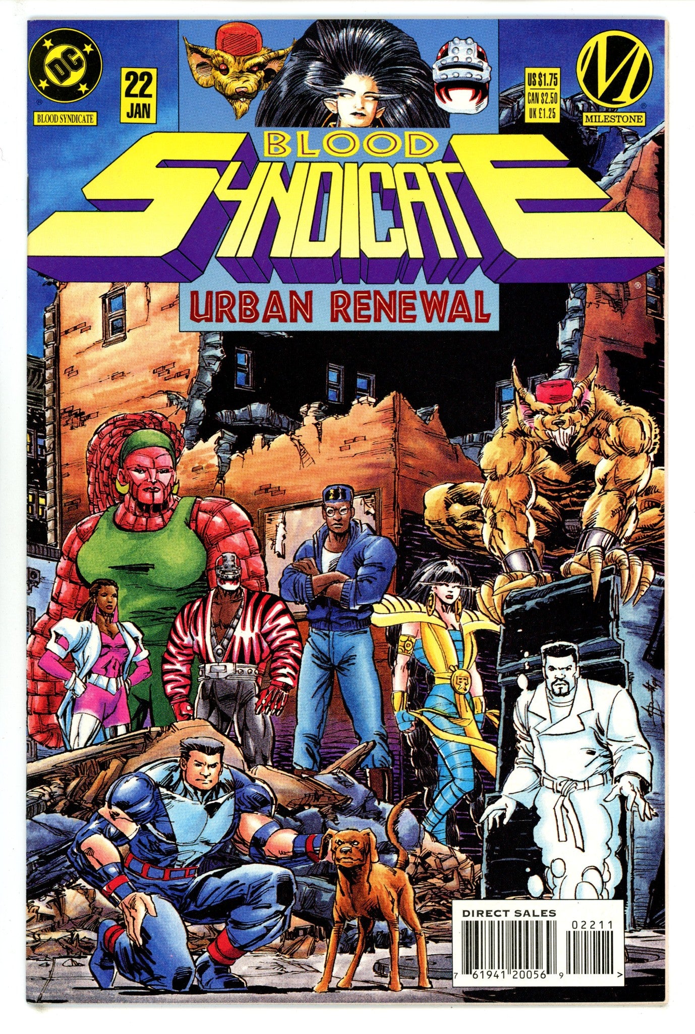 Blood Syndicate 22 VF/NM (1995)