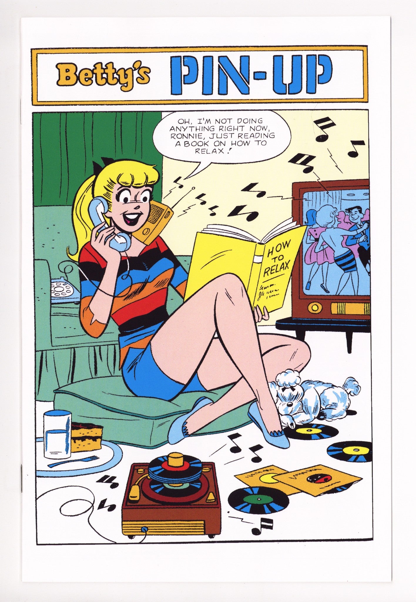 Betty and Veronica 40 Decarlo Betty Facsimile Variant (2025)