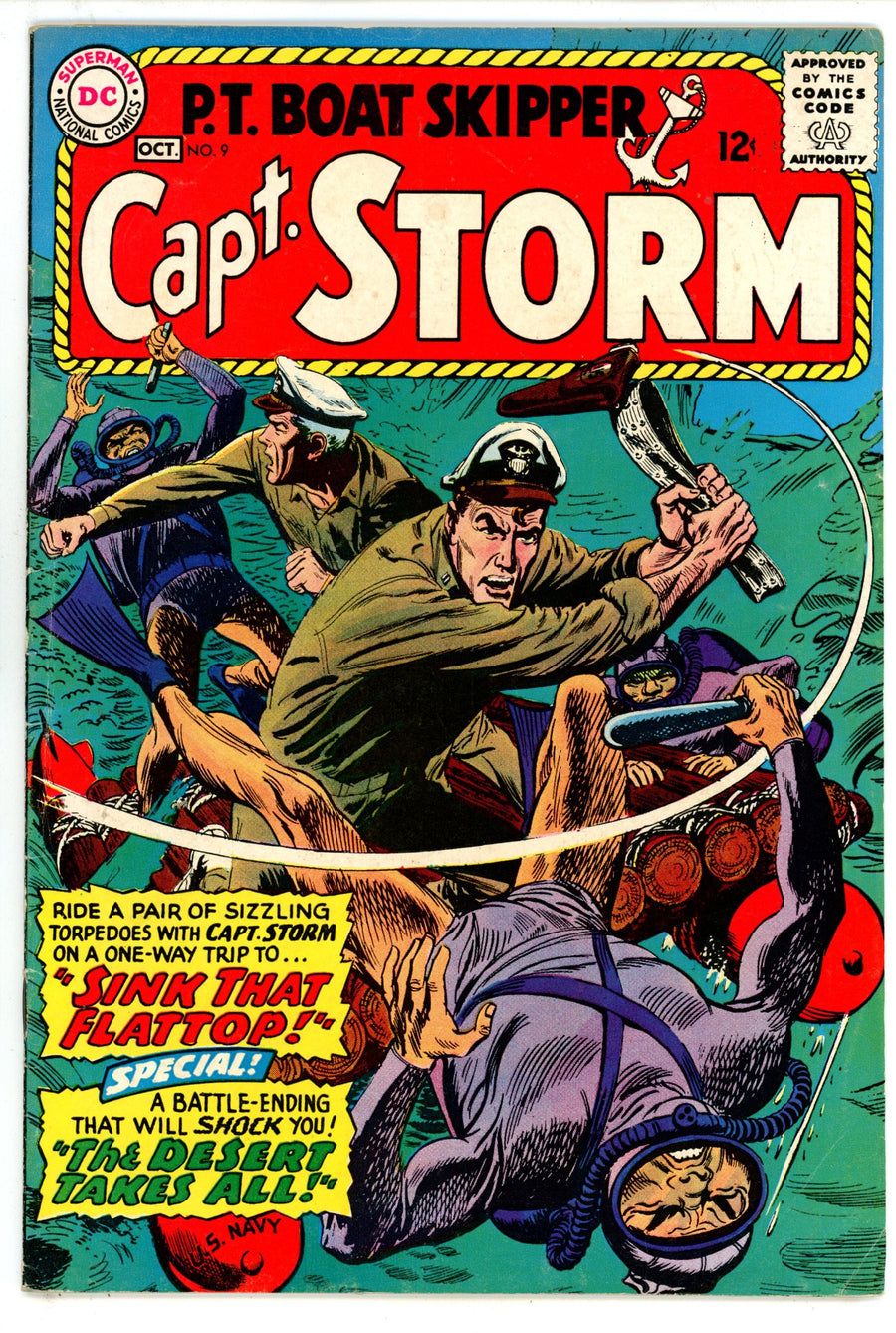 Capt. Storm 9 VG/FN (5.0) (1965) 