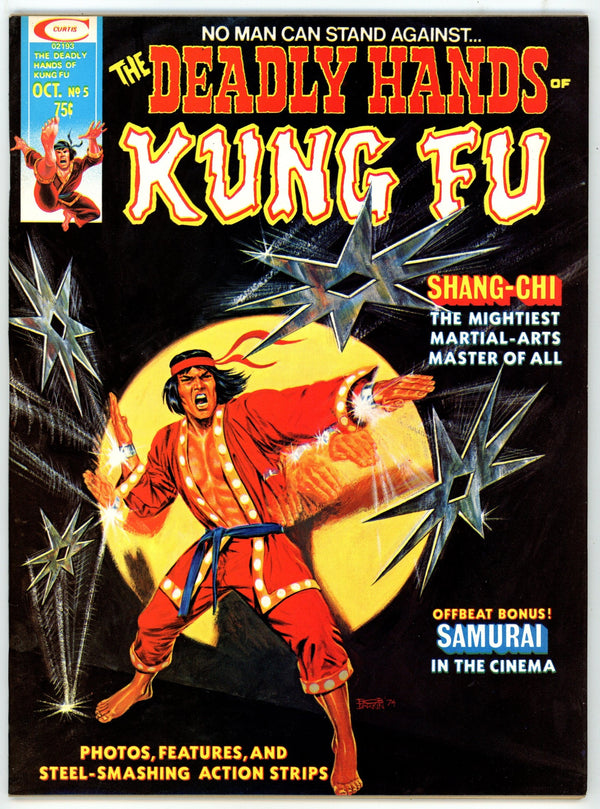 The Deadly Hands of Kung Fu 5 VF/NM (9.0) (1974)