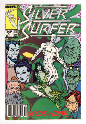 Silver Surfer Vol 3 6 Low Grade (1987) Newsstand