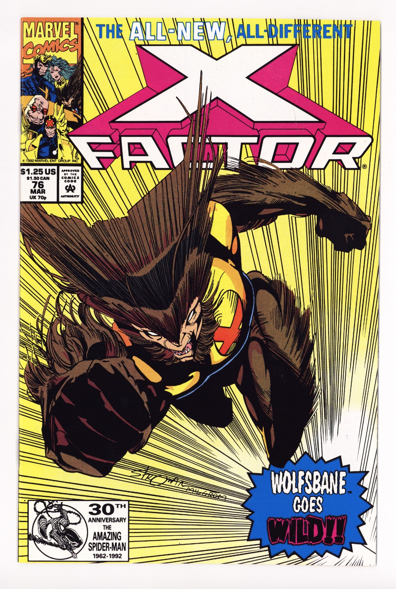 X-Factor Vol 1 76 (1992) 