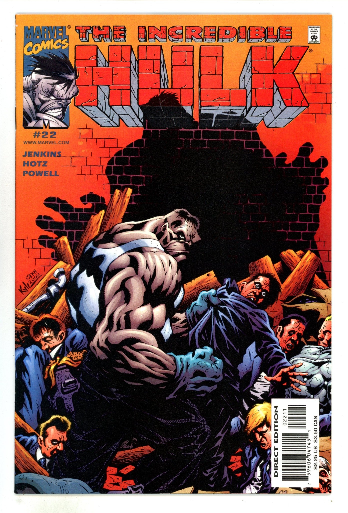 Incredible Hulk Vol 2 22 High Grade (2001) 