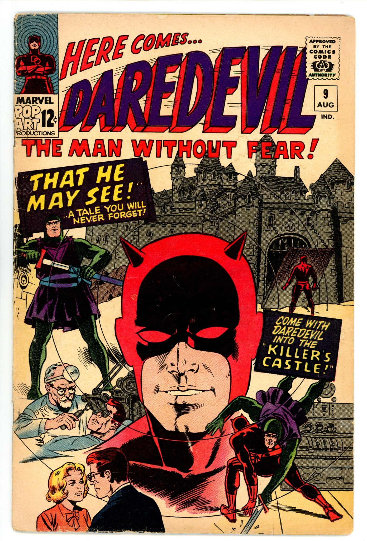 Daredevil Vol 1 9 VG- (3.5) (1965) 