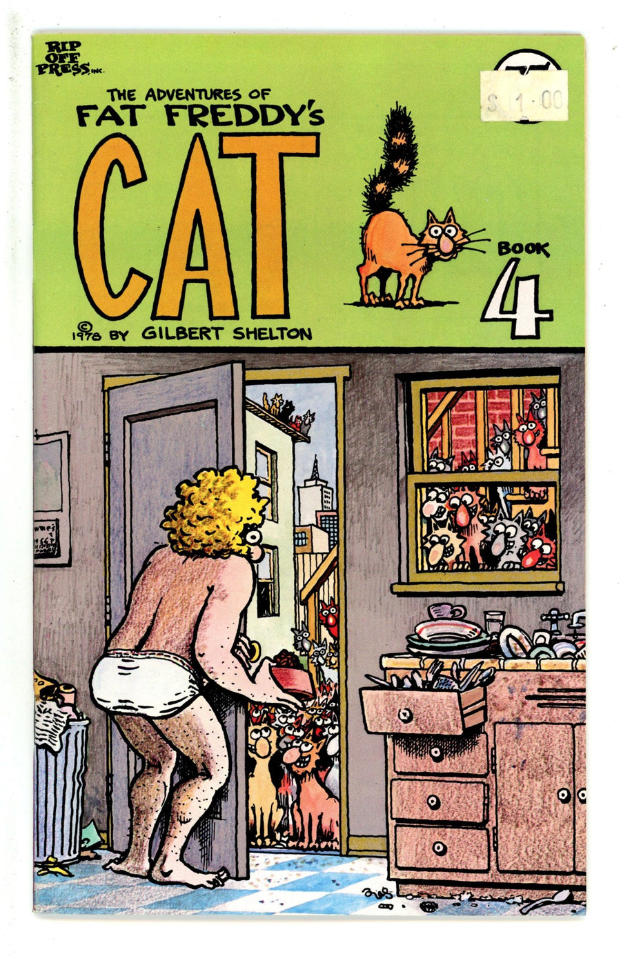 The Adventures of Freddy's Fat Cat 4 VF- (1978)
