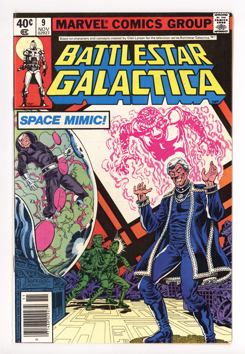 Battlestar Galactica 9 High Grade (1979) Newsstand 