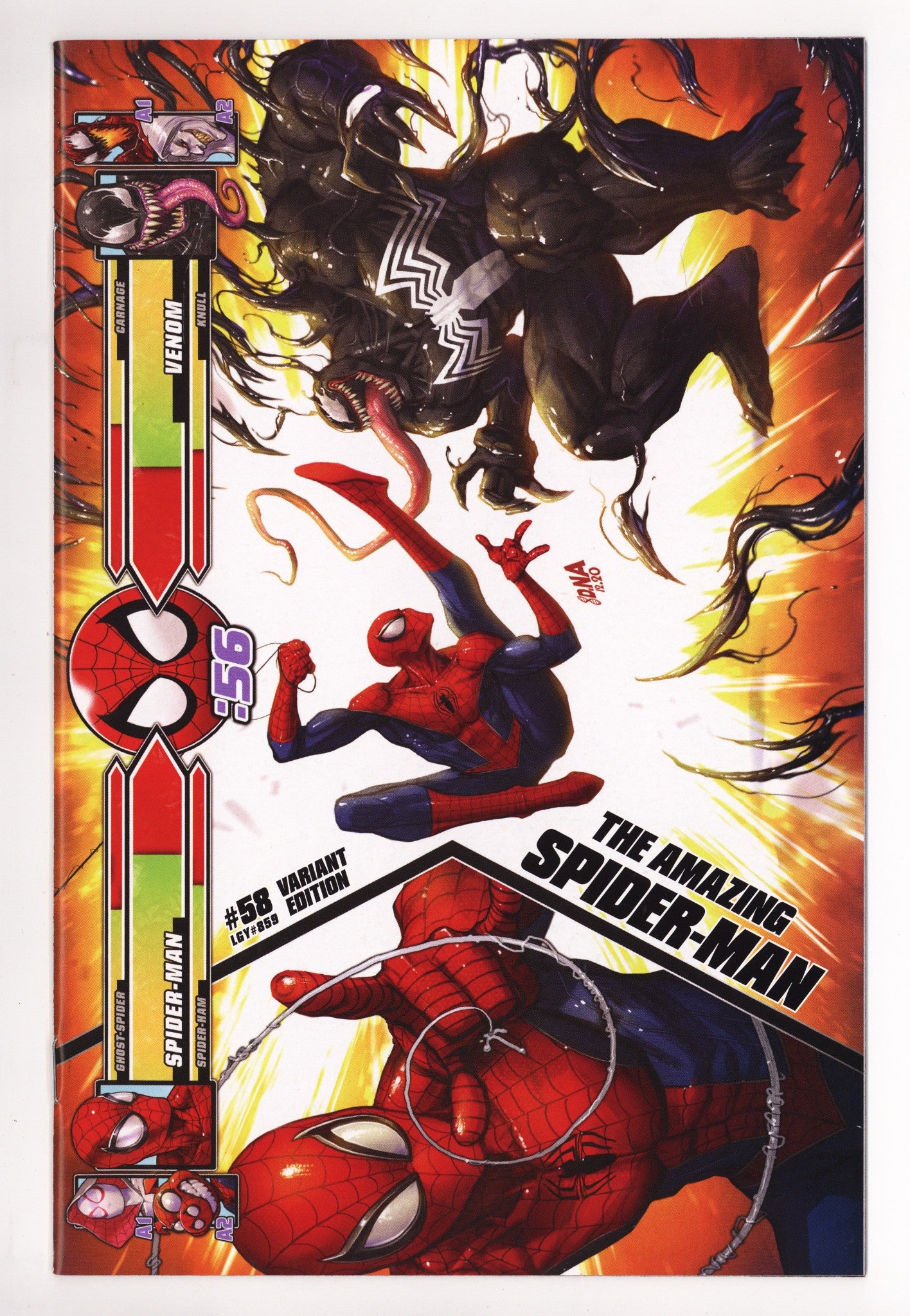 Amazing Spider-Man Vol 5 58 (859)  NM (9.4)   (2021) Nakayama     Exclusive Variant  