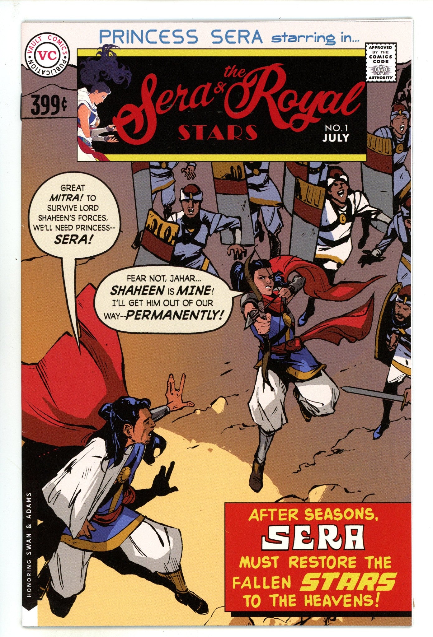 Sera & the Royal Stars   1  High Grade   (2019) Daniel     Variant  