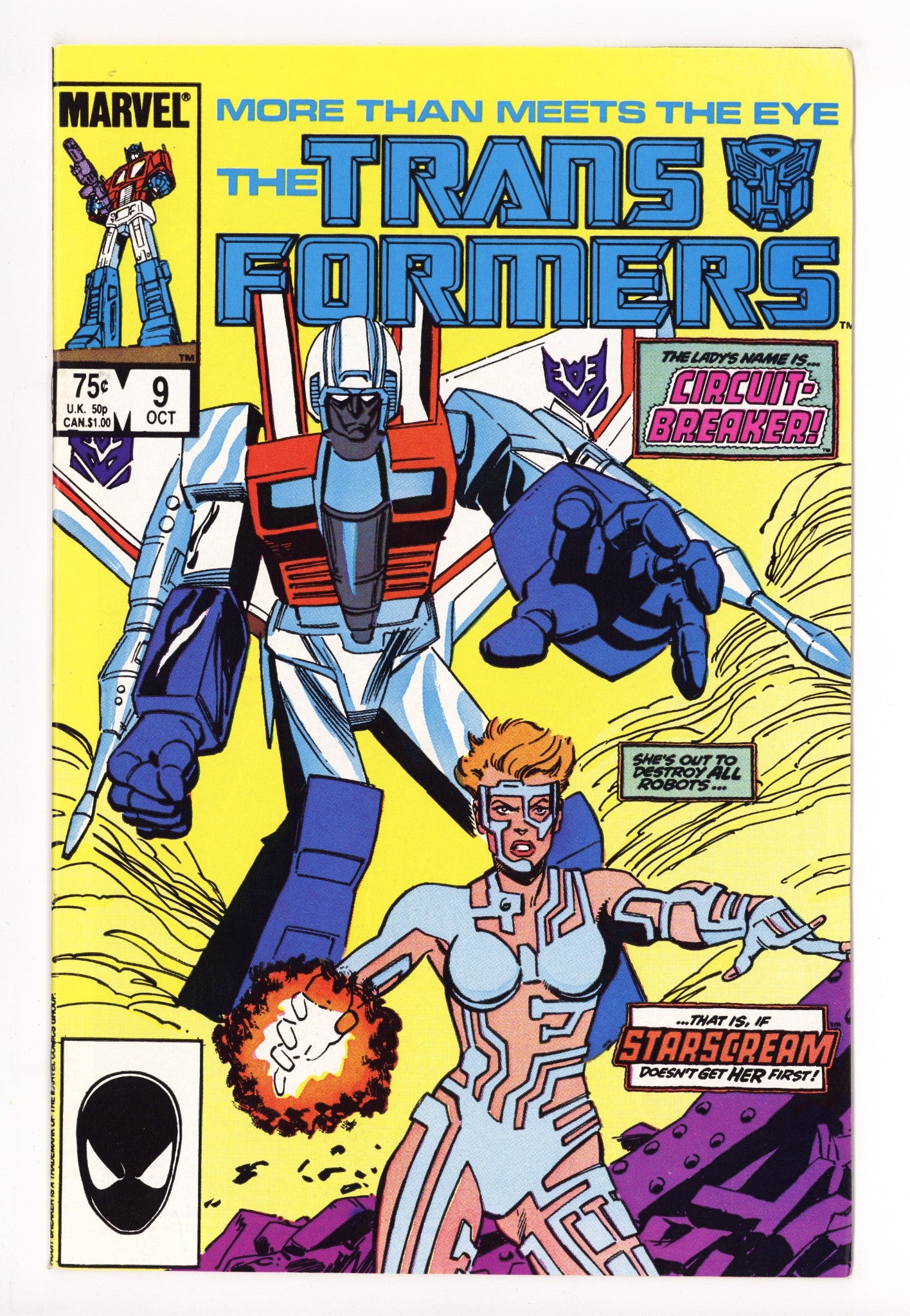The Transformers 9 High Grade (1985) 