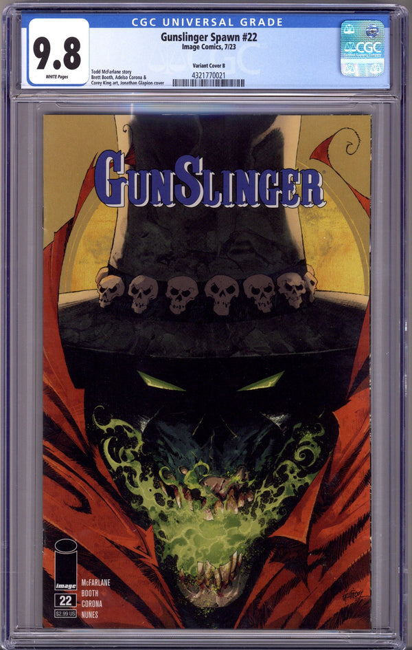 Gunslinger Spawn 22 CGC 9.8 (NM/M) (2023) Glapion Variant