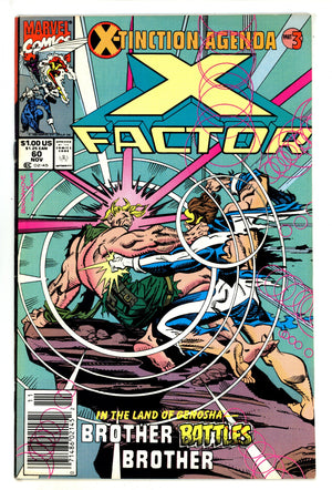 X-Factor Vol 1 60 Mid Grade (1990) Newsstand