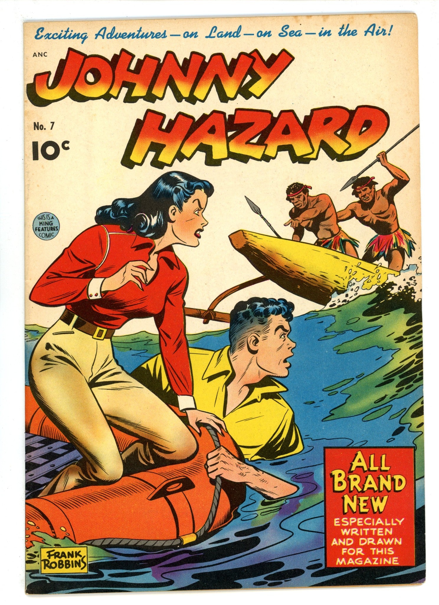 Johnny Hazard 7 FN+ (6.5) (1949) 