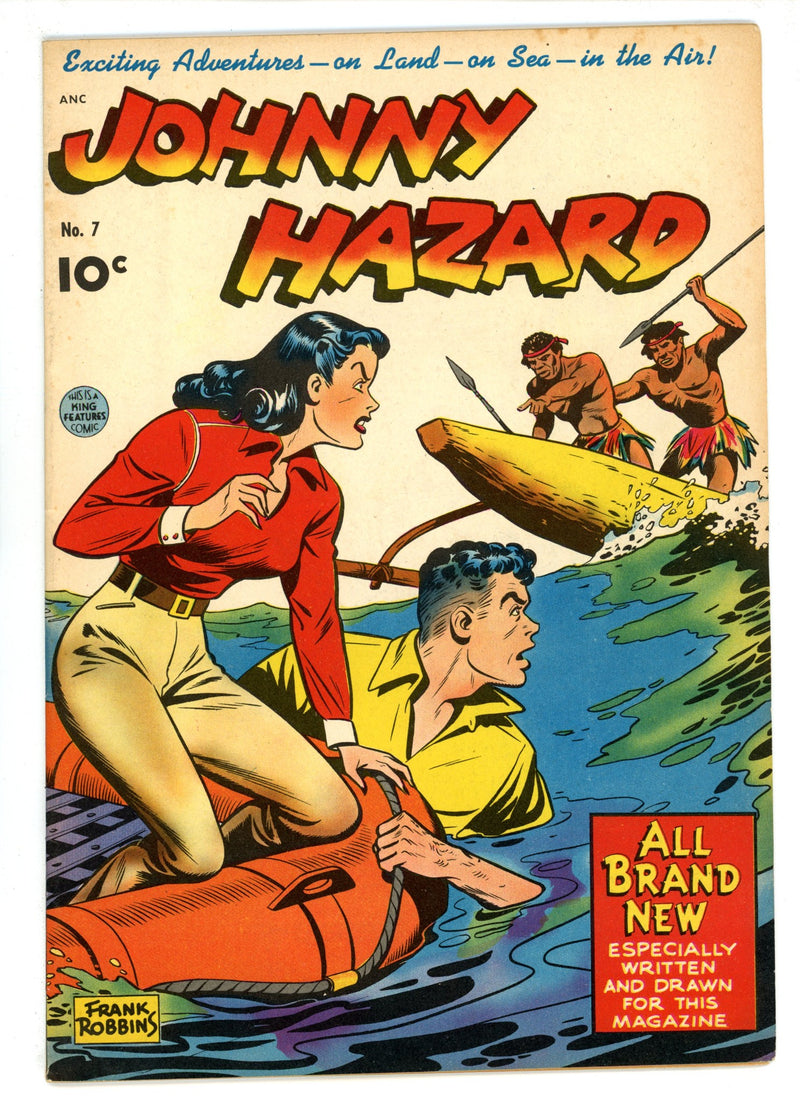 Johnny Hazard 7 FN+ (6.5) (1949) 