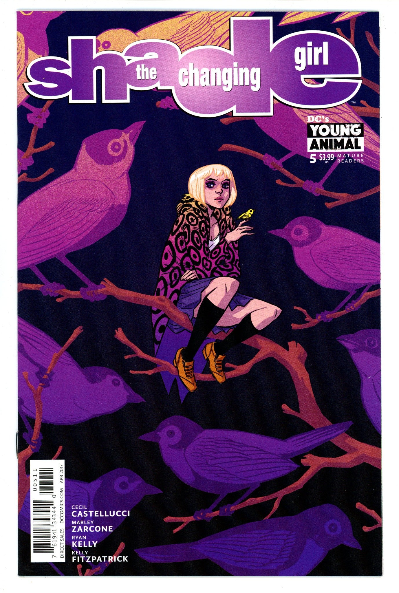 Shade, the Changing Girl 5 High Grade (2017) 