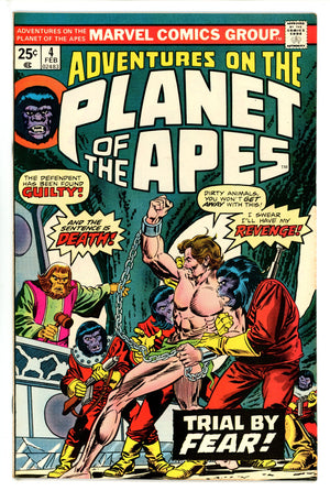 Adventures on the Planet of the Apes 4 FN/VF (1976)