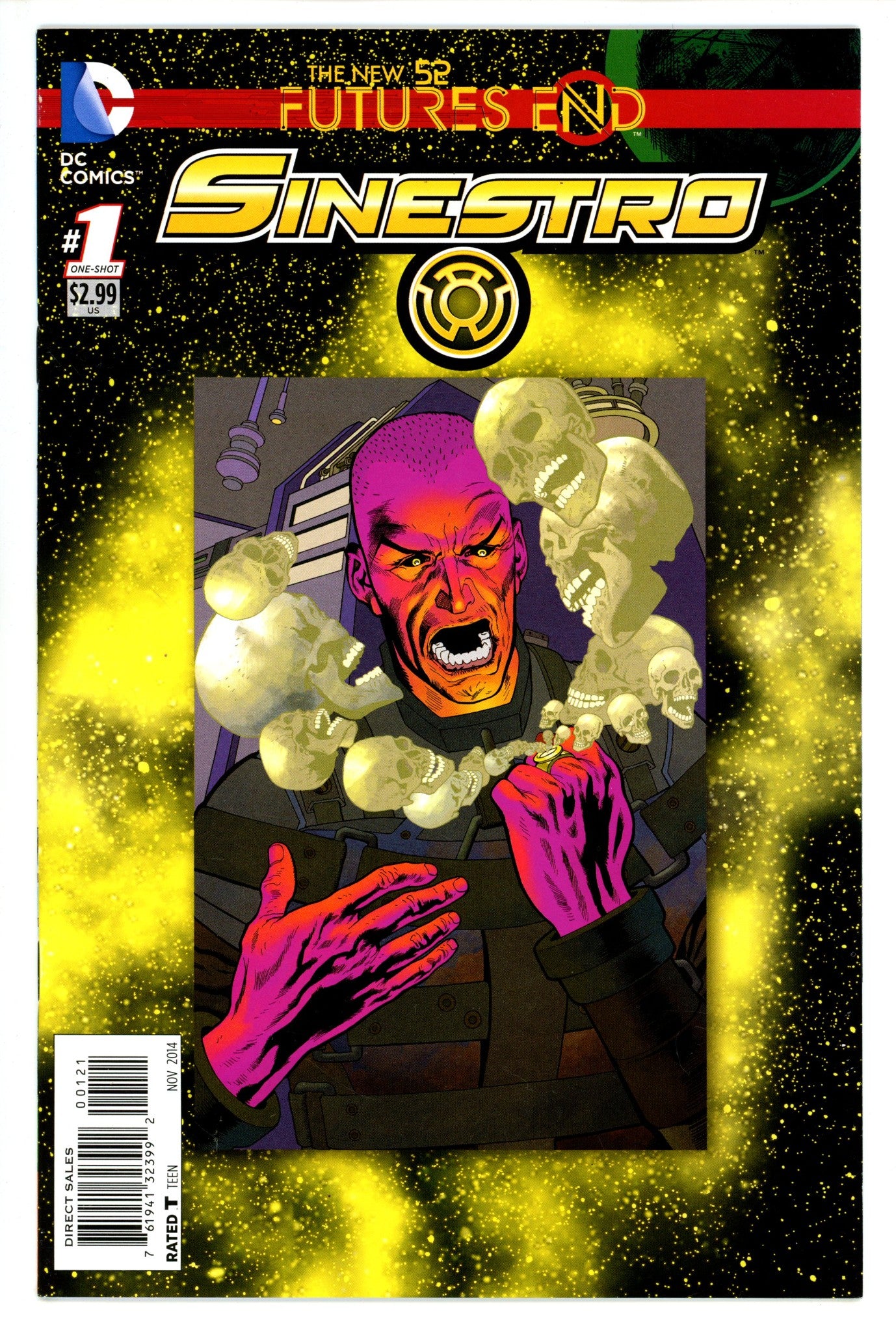Sinestro: Futures End 1 2-D Variant (2014)