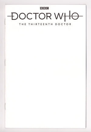 Doctor Who: The Thirteenth Doctor 1 High Grade (2018) Blank Variant