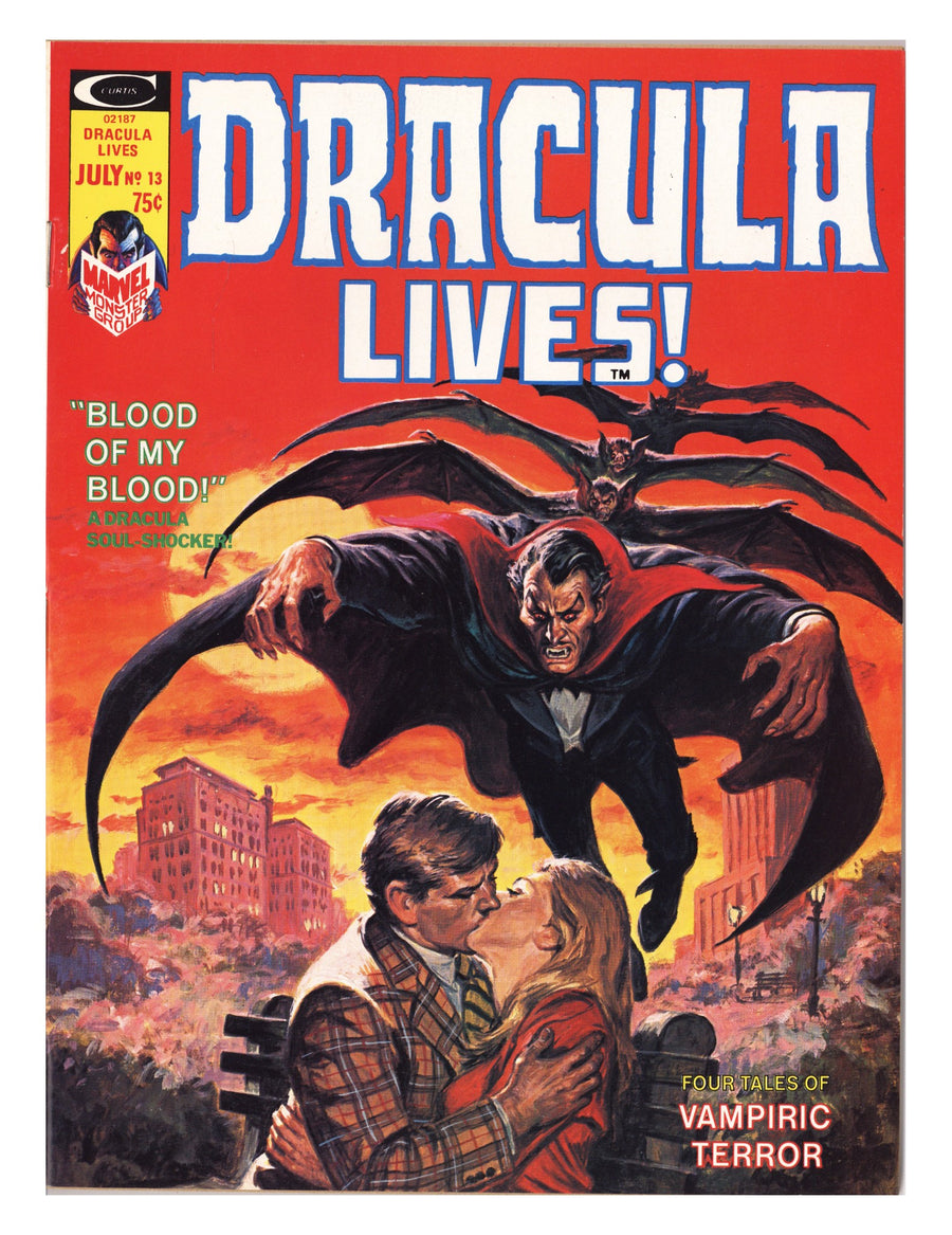 Dracula Lives 13 VF+ (8.5) (1975) 