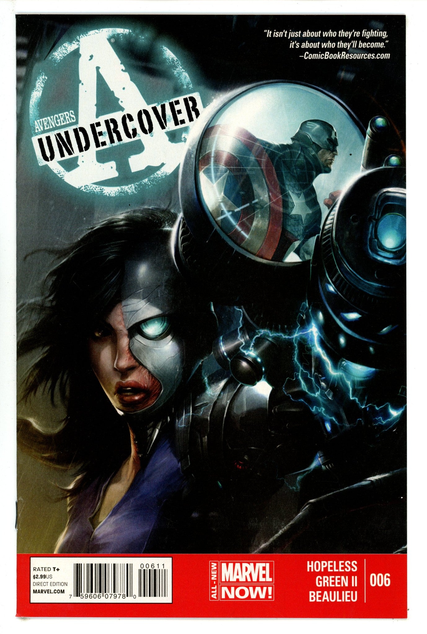 Avengers Undercover 6 High Grade (2014) 