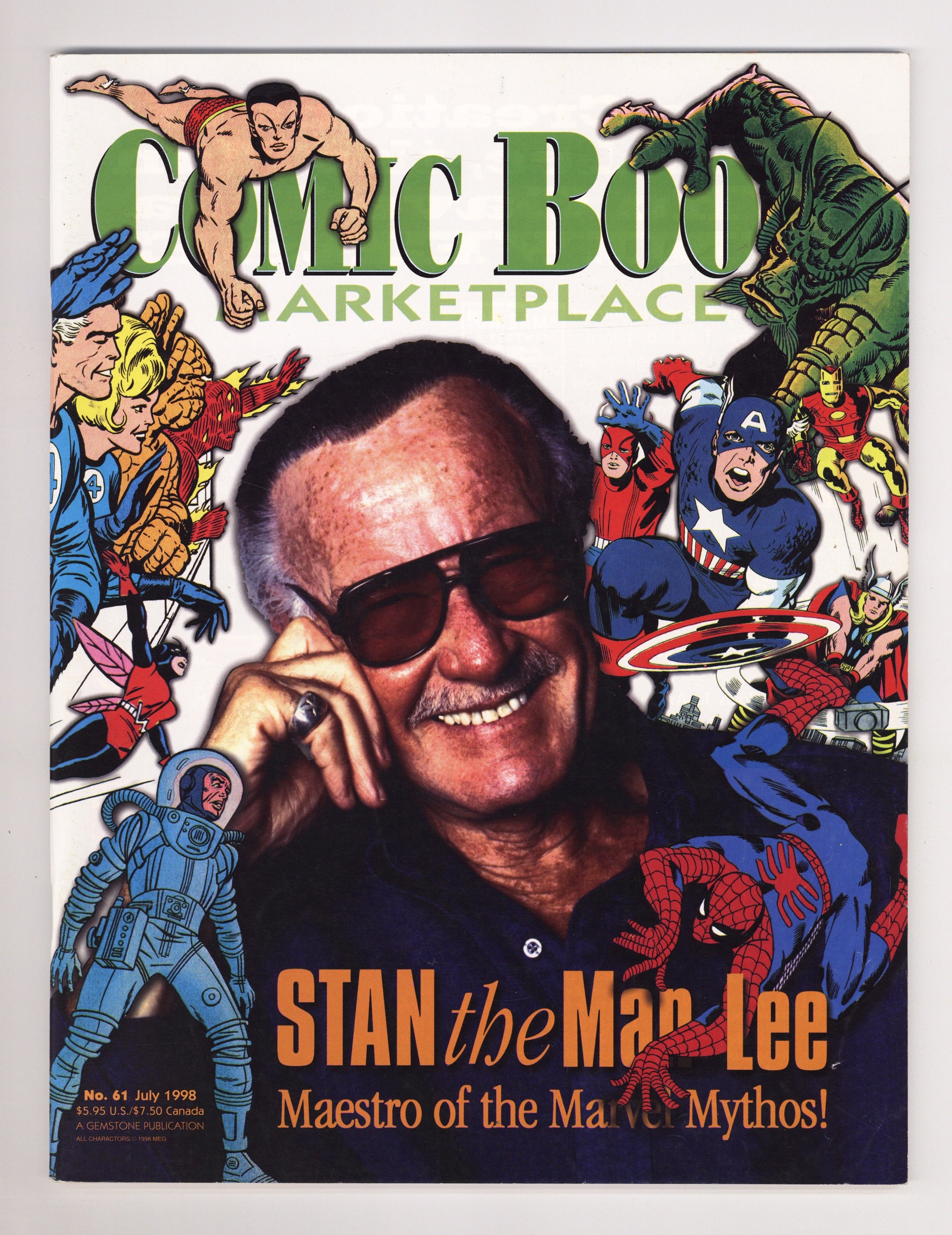 Comic Book Marketplace 61 Low Grade (1998) 