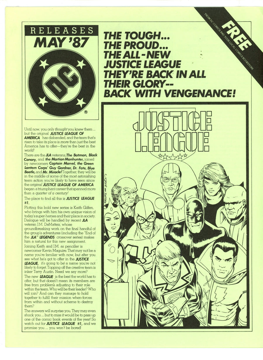 DC Releases 36 Mid Grade (1987) 