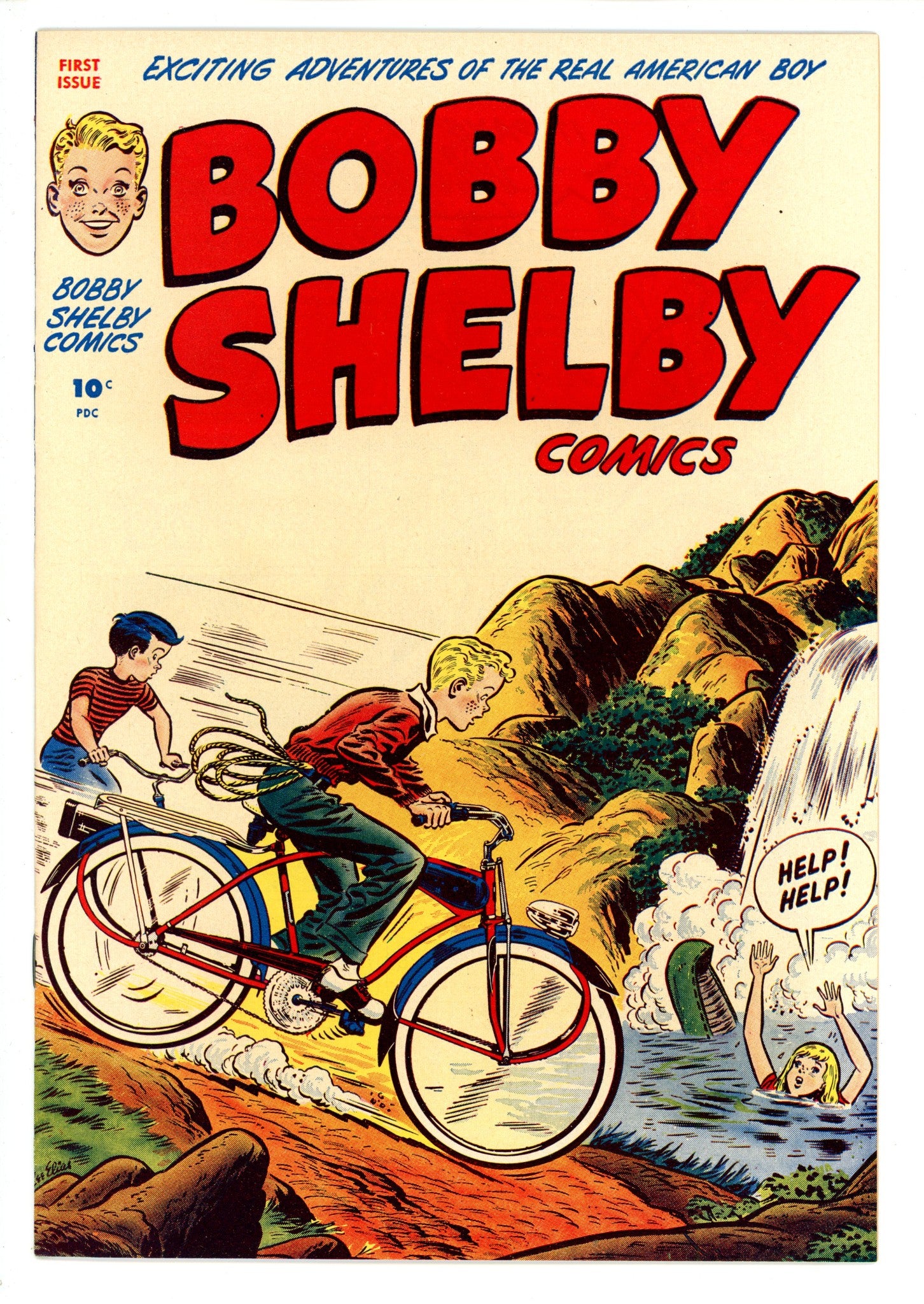 Bobby Shelby Comics 1 NM (9.4) (1949) 