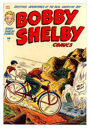 Bobby Shelby Comics 1 NM (9.4) (1949) 