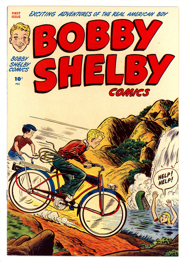 Bobby Shelby Comics 1 NM (9.4) (1949)