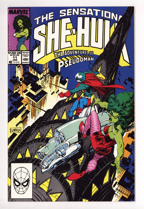 The Sensational She-Hulk 11 Mid Grade (1990)