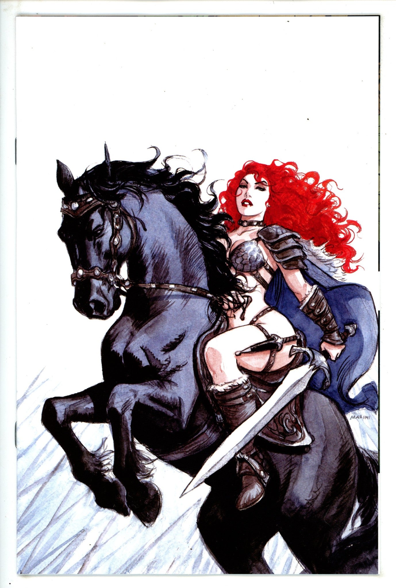 Savage Red Sonja 4 Marini Virgin Incentive Variant (2024)