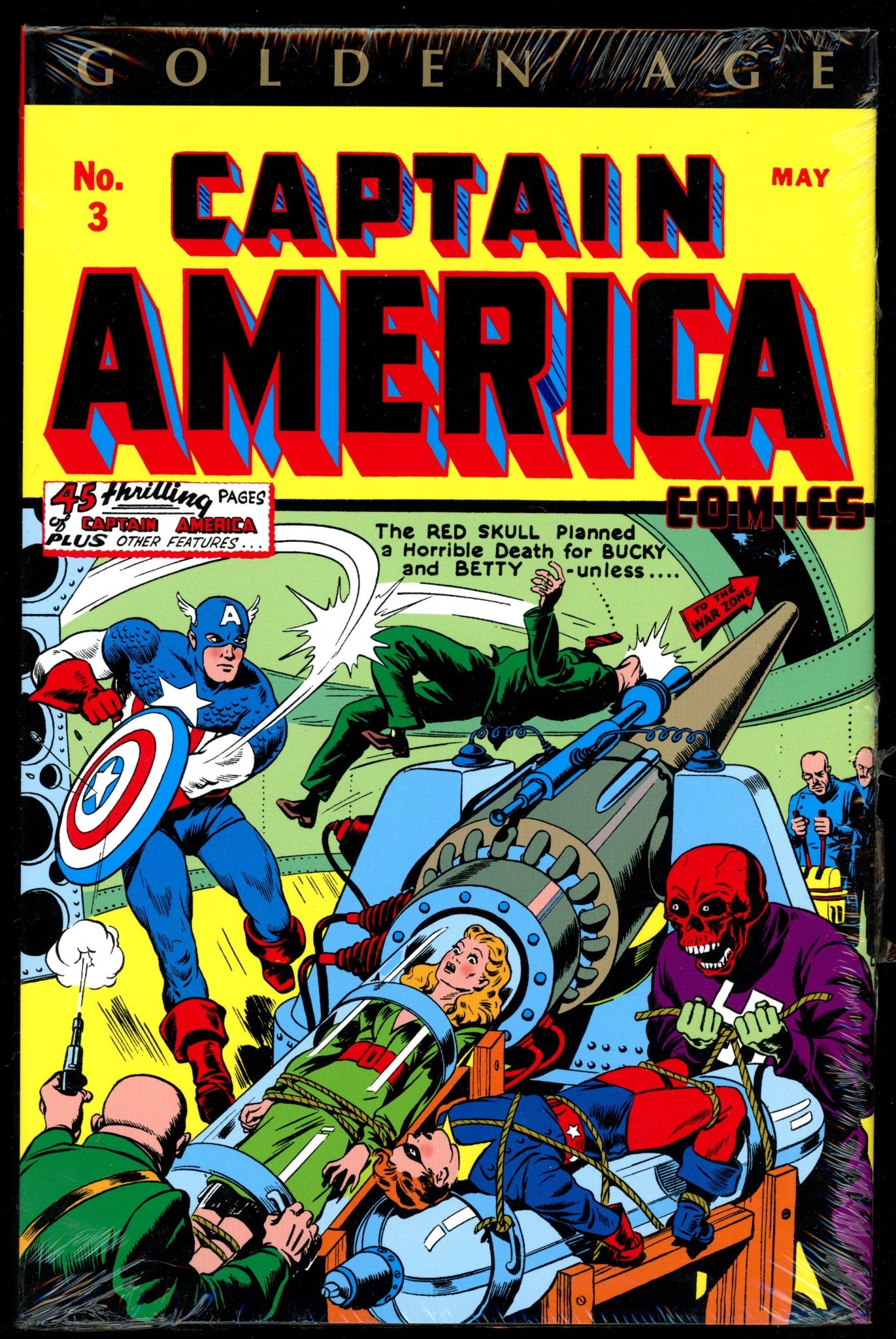 Golden Age Captain America Omnibus HC Vol 1 New, Sealed (2020) 