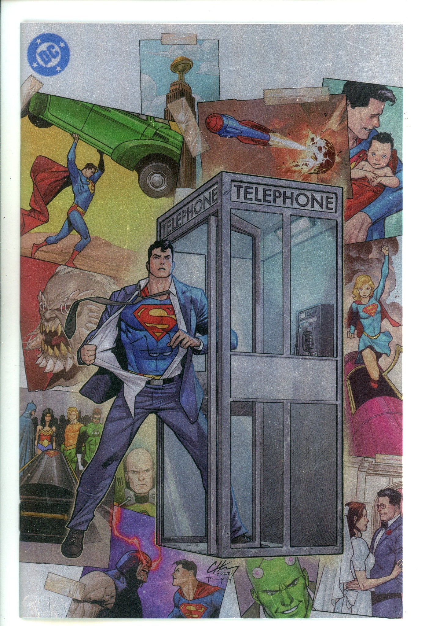 Action Comics Vol 3 1075 Henry  Foil Virgin Variant   (2024)