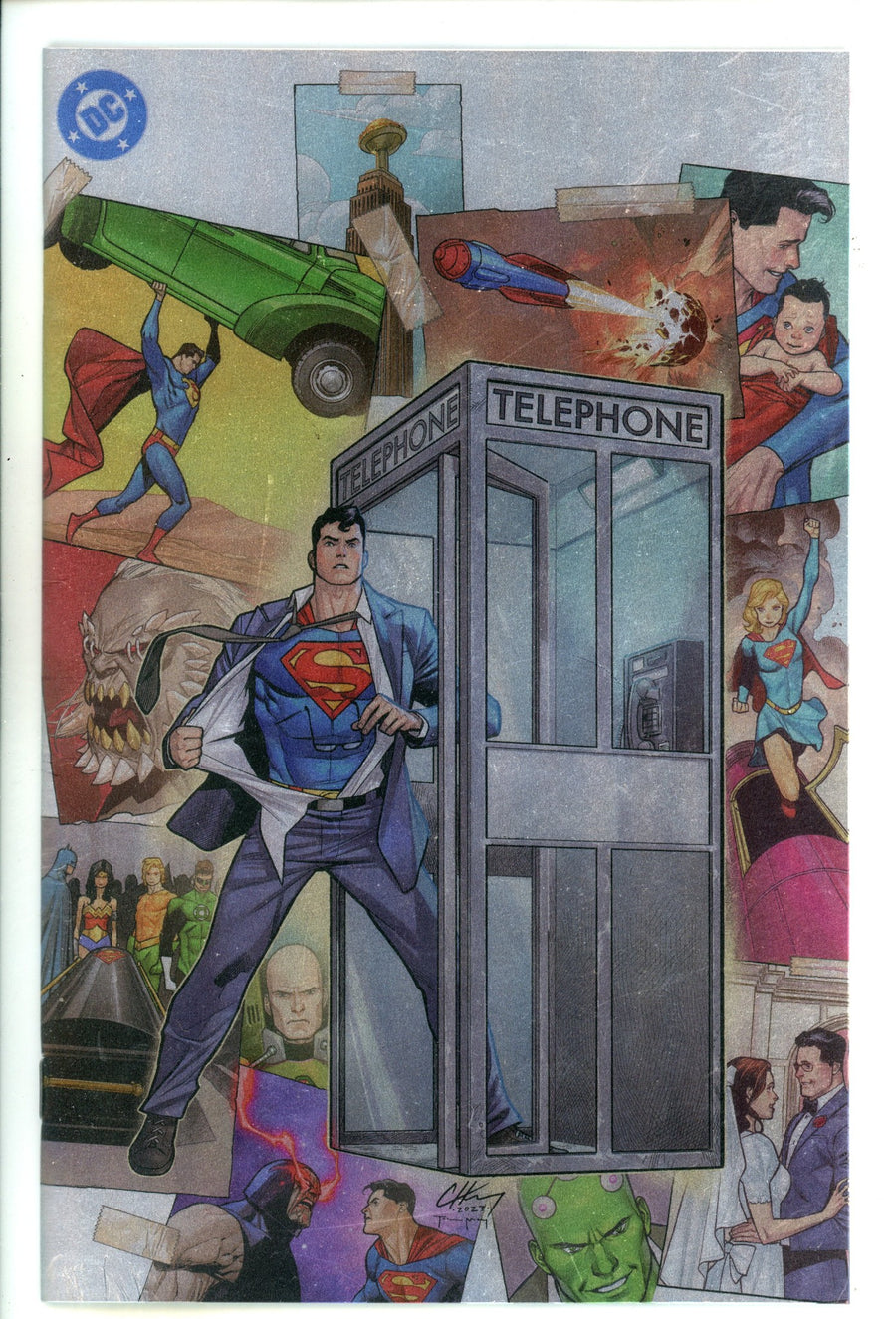 Action Comics Vol 3 1075 Henry  Foil Virgin Variant   (2024)