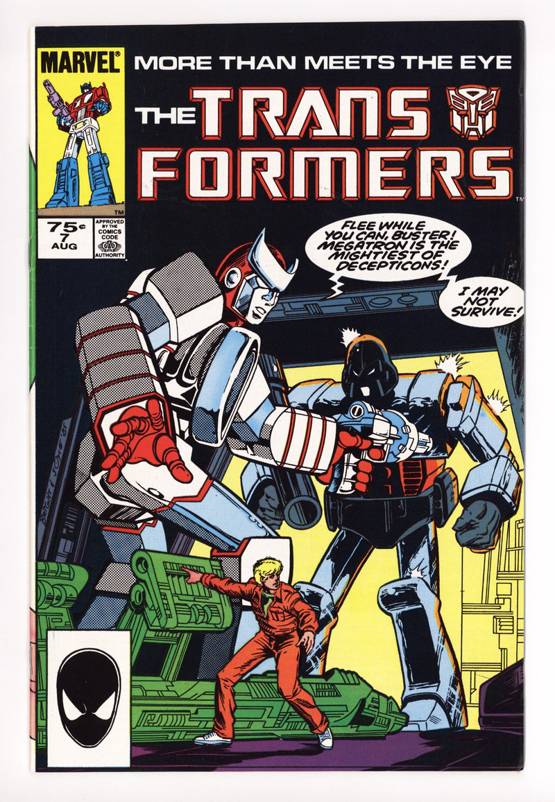 The Transformers 7 VF- (7.5) (1985) 3rd Print 