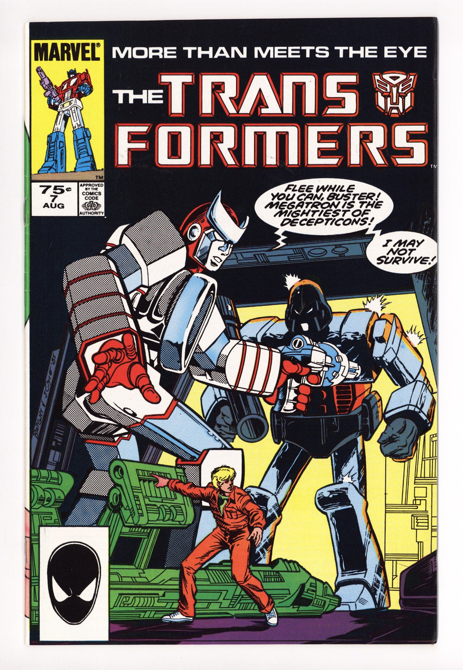 The Transformers 7 VF- (7.5) (1985) 3rd Print 