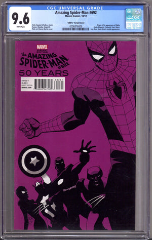 The Amazing Spider-Man Vol 2 692 CGC 9.6 (NM+) (2012) Martin 2000's Variant