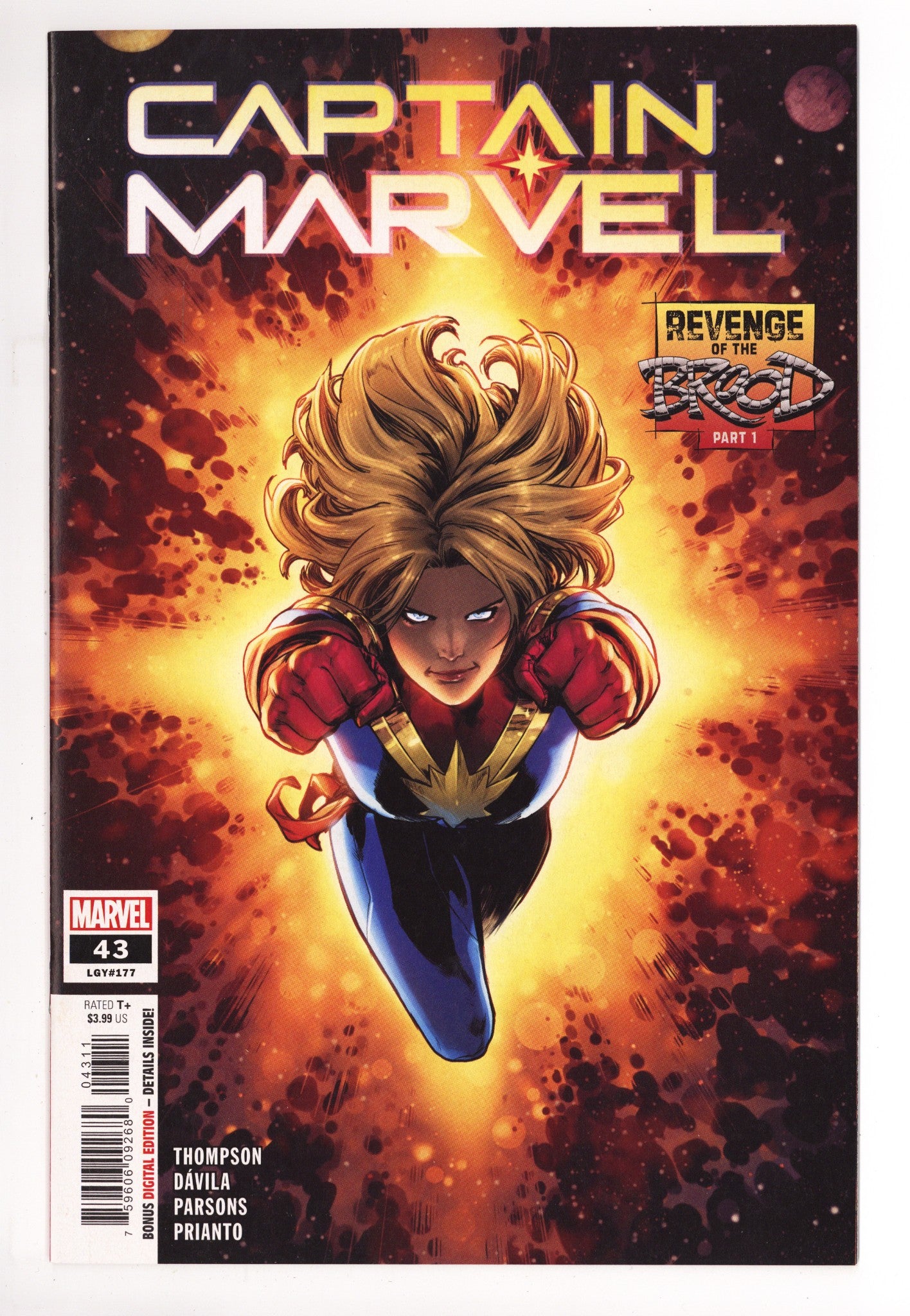 Captain Marvel Vol 11 43 (177)  High Grade   (2023)        