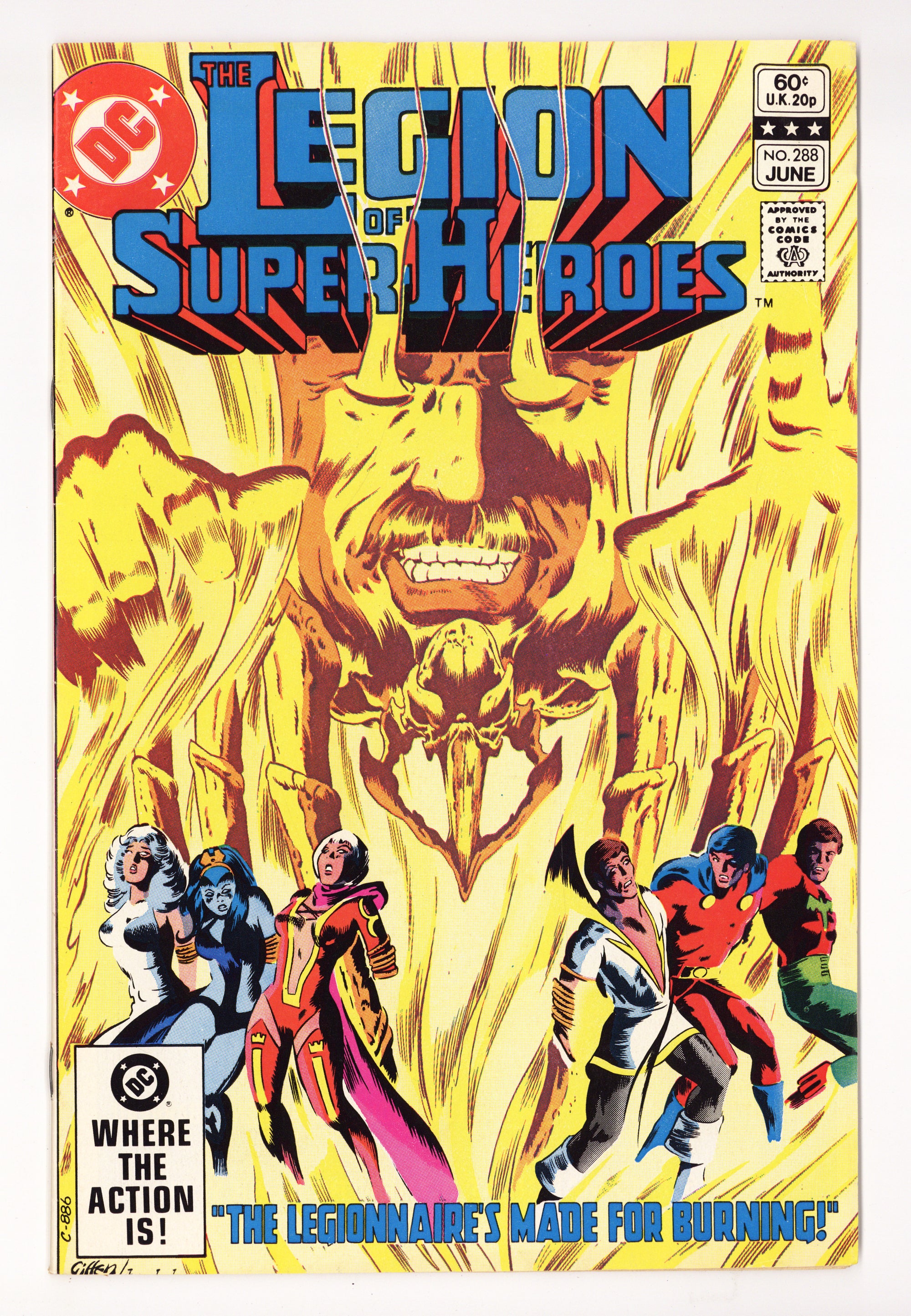 The Legion of Super-Heroes Vol 2 288 Mid Grade (1982) 