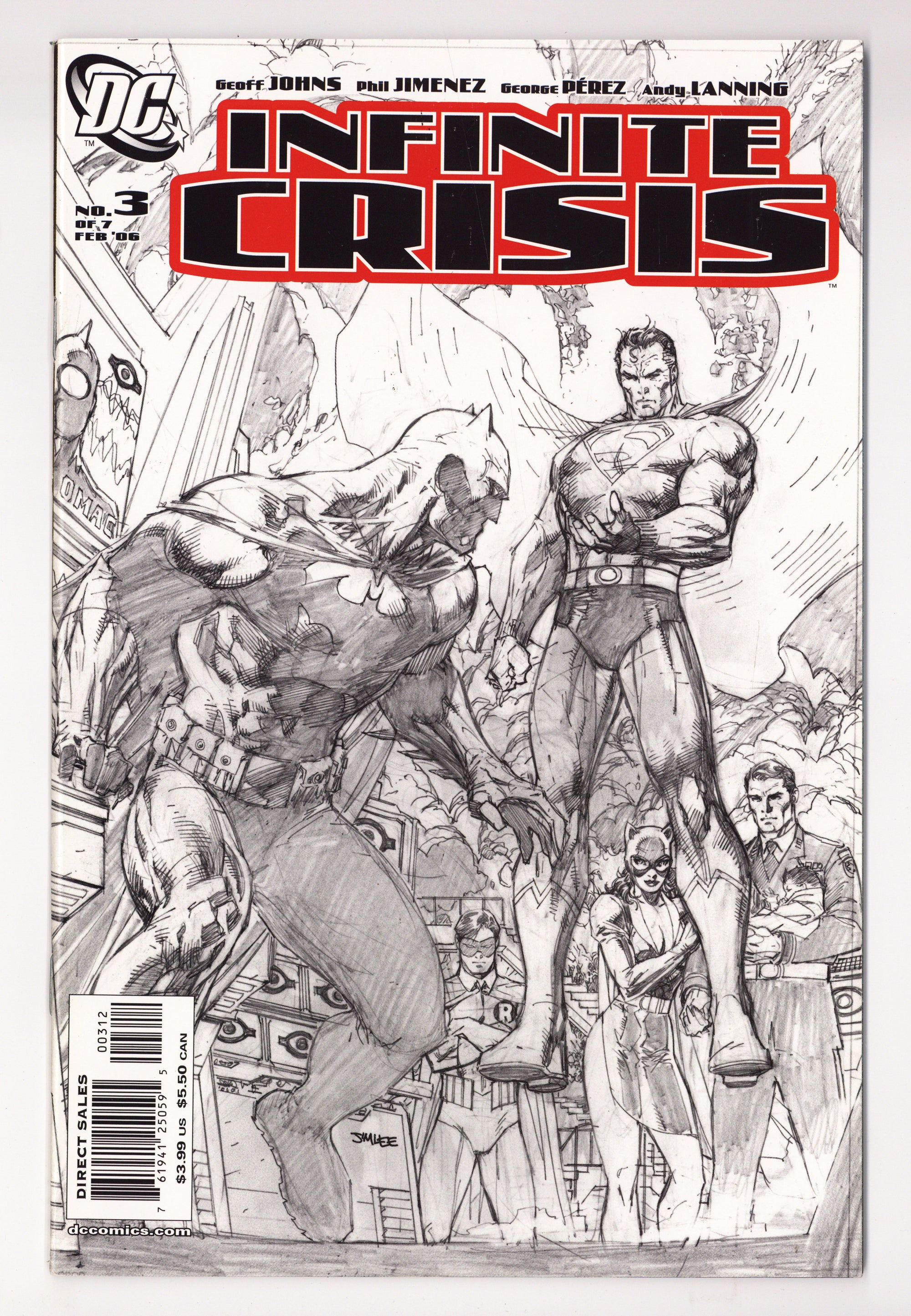 Infinite Crisis   3  VF/NM (9.0)   (2006)     2nd Print  