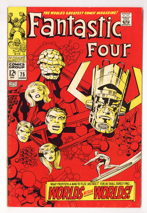Fantastic Four Vol 1 75  VG (4.0) Bottom Staple Detached  (1968)