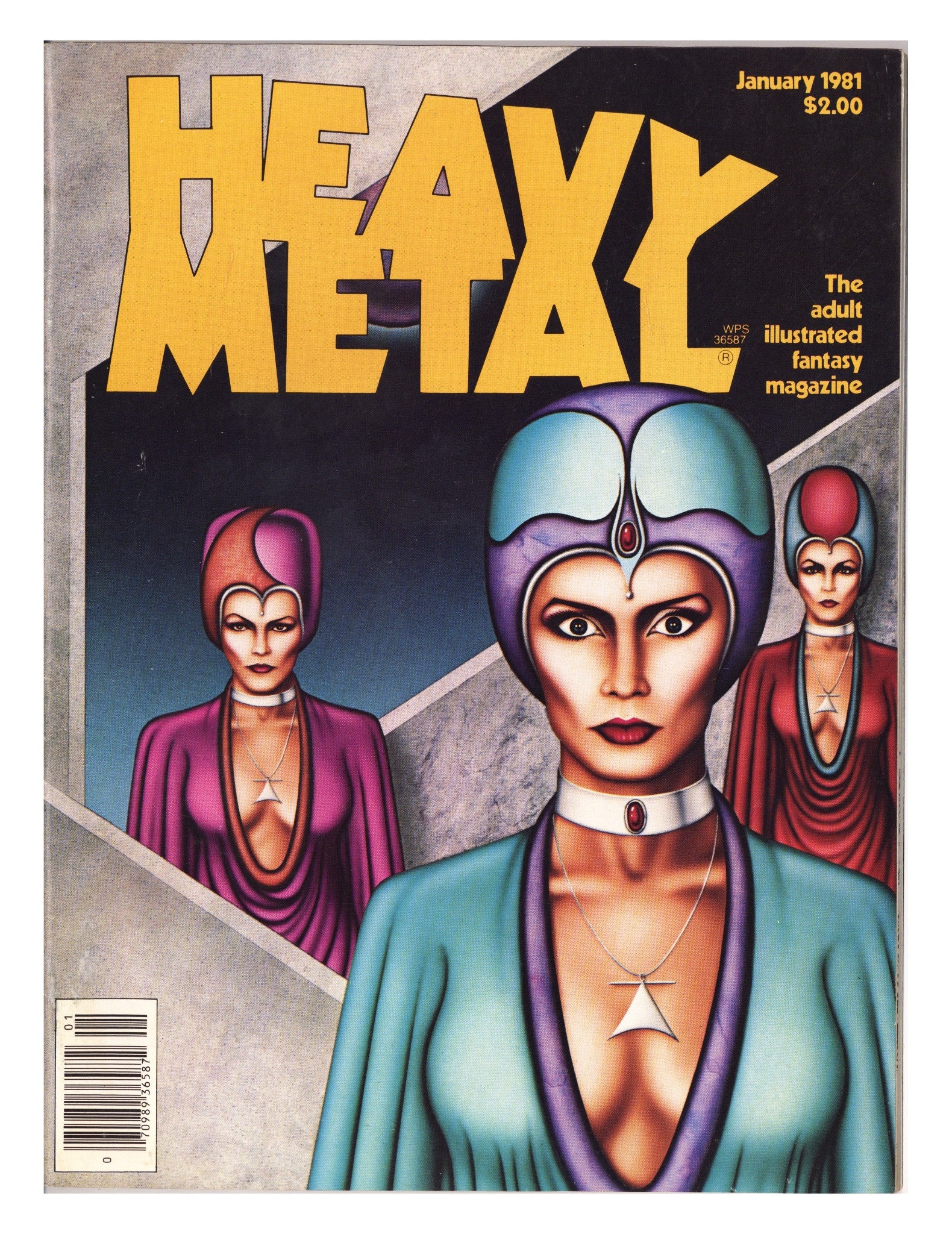 Heavy Metal Magazine Vol 4 10 Mid Grade (1981) Newsstand 